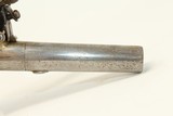 WAR of 1812 Period Antique KETLAND Flintlock Pistol Circa 1801 .40 Caliber Single Shot Sidearm! - 17 of 17