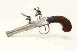 WAR of 1812 Period Antique KETLAND Flintlock Pistol Circa 1801 .40 Caliber Single Shot Sidearm! - 1 of 17