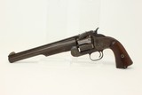.44 RUSSIAN MODEL Antique S&W No. 3 REVOLVER c1874 Model John Wesley Hardin Gunned Down Deputy Webb - 1 of 19