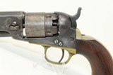 Civil War COLT 1861 POCKET NAVY .36 Cal. Revolver Early, 1861 5-Shot Cap & Ball! - 3 of 17