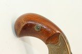 FACTORY ENGRAVED Antique COLT Open Top REVOLVER 7-Shot .22 Rimfire Pocket Revolver Made in 1875! - 2 of 15