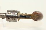 FACTORY ENGRAVED Antique COLT Open Top REVOLVER 7-Shot .22 Rimfire Pocket Revolver Made in 1875! - 6 of 15