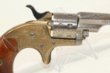 FACTORY ENGRAVED Antique COLT Open Top REVOLVER 7-Shot .22 Rimfire Pocket Revolver Made in 1875! - 3 of 15