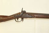 OHIO STATE MILITIA Antique HARPERS FERRY Musket Civil War Conversion of the Venerable Model 1816! - 2 of 24
