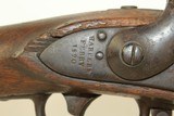 OHIO STATE MILITIA Antique HARPERS FERRY Musket Civil War Conversion of the Venerable Model 1816! - 9 of 24