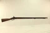 OHIO STATE MILITIA Antique HARPERS FERRY Musket Civil War Conversion of the Venerable Model 1816! - 3 of 24