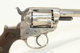 SHERIFF’S MODEL Antique COLT Model 1877 LIGHTNING ETCHED PANEL Double Action .38 Colt Revolver - 17 of 18