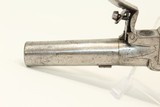 INITIALED Antique W. KETLAND FLINTLOCK Pistol Circa 1813 Boot or Pocket Pistol! - 4 of 16