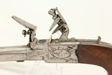 INITIALED Antique W. KETLAND FLINTLOCK Pistol Circa 1813 Boot or Pocket Pistol! - 3 of 16