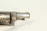 Antique HOPKINS & ALLEN XL 4 Spur Trigger Revolver .38 Rimfire Revolver with Antique Ivory Grips! - 15 of 15