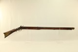 WILKINSON Marked Full-Stock FLINTLOCK Long Rifle Quintessential Frontier Rifle! - 2 of 24