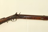 WILKINSON Marked Full-Stock FLINTLOCK Long Rifle Quintessential Frontier Rifle! - 1 of 24