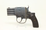 Rare GERMAN Schüler Reform HARMONICA Pistol C&R Very Nice Oddity 4-Shot Conceal Carry Pistol Circa 1910 - 2 of 14