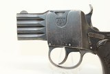 Rare GERMAN Schüler Reform HARMONICA Pistol C&R Very Nice Oddity 4-Shot Conceal Carry Pistol Circa 1910 - 4 of 14