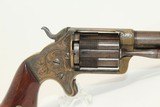 Unique CIVIL WAR Antique BROOKLYN SLOCUM Revolver With Rollin White By-Passing Sliding Chambers - 16 of 17