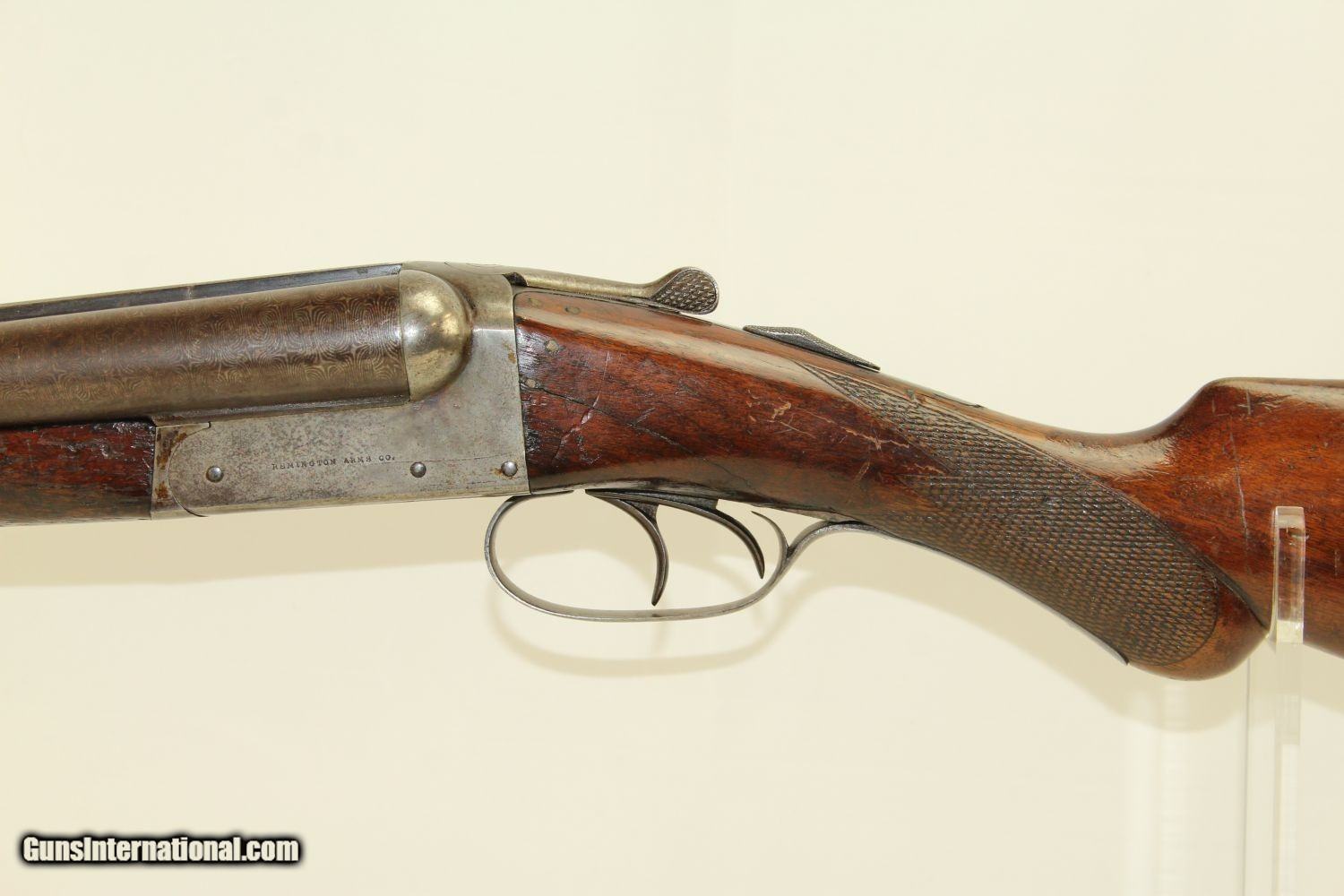 REMINGTON Model 1900 SXS SHOTGUN 12G Ilion NY HAMMERLESS KD Double BBL C&R  Side by Side from the Early-20th Century