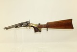 Shoulder Stocked CIVIL WAR Antique COLT 1860 ARMY.44 Caliber Colt Cavalry Revolver - 1 of 25