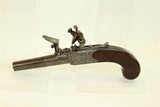 BRACE of JOHN COLLIS of OXFORD FLINTLOCK Pistols ENGRAVED and CASED 18th Century Conceal Carry Guns - 5 of 25