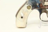 Excellent SMITH & WESSON 32 LEMONSQUEEZER Revolver Antique 1st Model Hammerless Revolver with HOLSTER! - 17 of 19