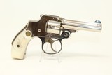 Excellent SMITH & WESSON 32 LEMONSQUEEZER Revolver Antique 1st Model Hammerless Revolver with HOLSTER! - 16 of 19