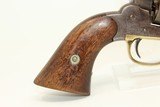 PERIOD 44 HENRY Conversion REMINGTON Army Revolver With Hand-Tooled Holster & Cartridge Belt! - 19 of 21