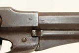 PERIOD 44 HENRY Conversion REMINGTON Army Revolver With Hand-Tooled Holster & Cartridge Belt! - 17 of 21