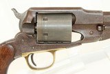 PERIOD 44 HENRY Conversion REMINGTON Army Revolver With Hand-Tooled Holster & Cartridge Belt! - 20 of 21