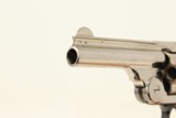 Very Fine SMITH & WESSON 38 Revolver w HOLSTER! Nickel & Pearl Antique S&W Circa 1884 - 11 of 20