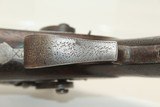 ENGRAVED British DOUBLE BARREL Pistol by TATHAMMade Circa 1850 at Charing Cross, London! - 11 of 16