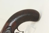ENGRAVED British DOUBLE BARREL Pistol by TATHAMMade Circa 1850 at Charing Cross, London! - 3 of 16