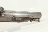 ENGRAVED British DOUBLE BARREL Pistol by TATHAMMade Circa 1850 at Charing Cross, London! - 16 of 16