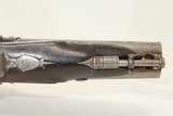 ENGRAVED British DOUBLE BARREL Pistol by TATHAMMade Circa 1850 at Charing Cross, London! - 10 of 16