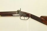 Engraved LIVERPOOL WILLIAMS & POWELL Shotgun PERCUSSION Double Barrel Fowling Gun - 1 of 23
