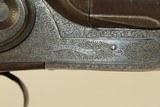 JOHN WAYNE BATJAC Greener SxS Hammer Shotgun
Engraved Double Barrel Used in John Wayne’s Films! - 18 of 23