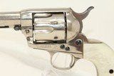 1901 COLT FRONTIER SIX-SHOOTER SAA M1873 Revolver .44-40 WCF Colt 6-Shooter Made in 1901 with Pearlite Grips! - 3 of 19