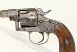 Antique GERMAN M1883 REICHSREVOLVER 10.60 Revolver 1880s European Six-Shooter! - 3 of 20