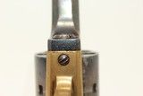 4CIVIL WAR Engraved MOORE’S PATENT Belt RevolverScarce & Very Collectible Civil War Revolver - 12 of 18