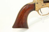 4CIVIL WAR Engraved MOORE’S PATENT Belt RevolverScarce & Very Collectible Civil War Revolver - 15 of 18