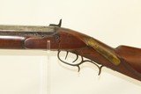 17 POUNDER Antique KENTUCKY Style PLAINS RIFLE Large Bore, Heavy Barreled Rifle Circa 1840s! - 19 of 21