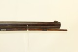 17 POUNDER Antique KENTUCKY Style PLAINS RIFLE Large Bore, Heavy Barreled Rifle Circa 1840s! - 6 of 21