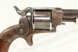 SCARCE Allen & Wheelock SIDEHAMMER .32 Revolver
1860s Spur Trigger Sidearm with Walnut Grips! - 15 of 16