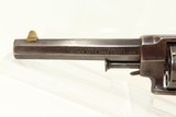 SCARCE Allen & Wheelock SIDEHAMMER .32 Revolver
1860s Spur Trigger Sidearm with Walnut Grips! - 4 of 16