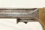 Antique CIVIL WAR Era E. A. PRESCOTT Belt Revolver
SCARCE Revolver Made Around the Start of the Civil War - 5 of 16