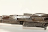 FANTASTIC CYLINDER SCENE Allen & Wheelock Navy Rev Civil War Period Antique Sidehammer Revolver - 12 of 17