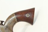 FANTASTIC CYLINDER SCENE Allen & Wheelock Navy Rev Civil War Period Antique Sidehammer Revolver - 15 of 17