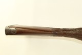 Unique ENGRAVED US HARPERS FERRY 1842 MUSKET Unusual Carved Stock with Eagle Motif! - 15 of 23
