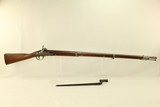 Antique NATHAN STARR Model 1816 MUSKET Made 1834 1 of Only 15,530 Delivered; With US Marked Bayonet! - 1 of 25