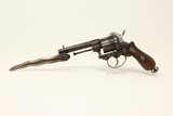 RARE Antique “DELHAXE SYSTEME” DAGGER Revolver - 1 of 17