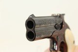 ENGRAVED Remington Double DERINGER .41 Cal Pistol - 6 of 13