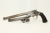 SMITH & WESSON Model of 1891 .22/.38 COMBINATION Single Shot .22 Rimfire & .38 Revolver! - 2 of 25